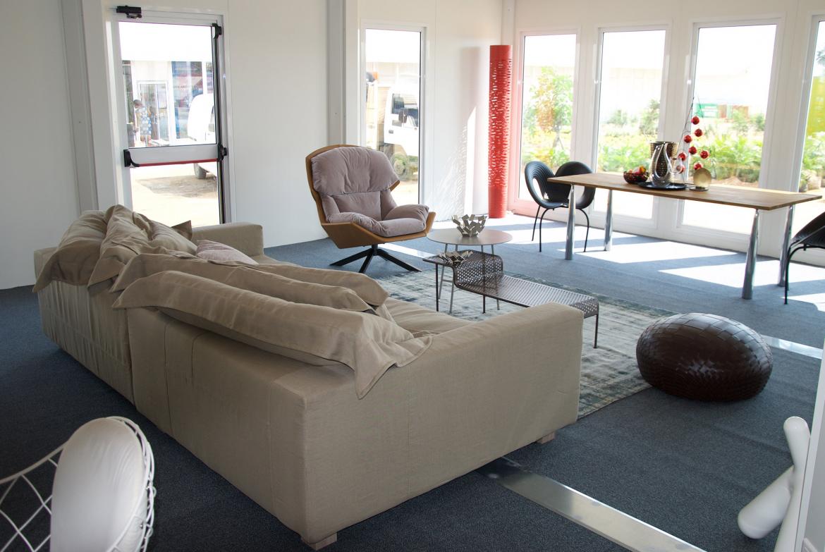 Livraison d'une construction modulaire Flexible